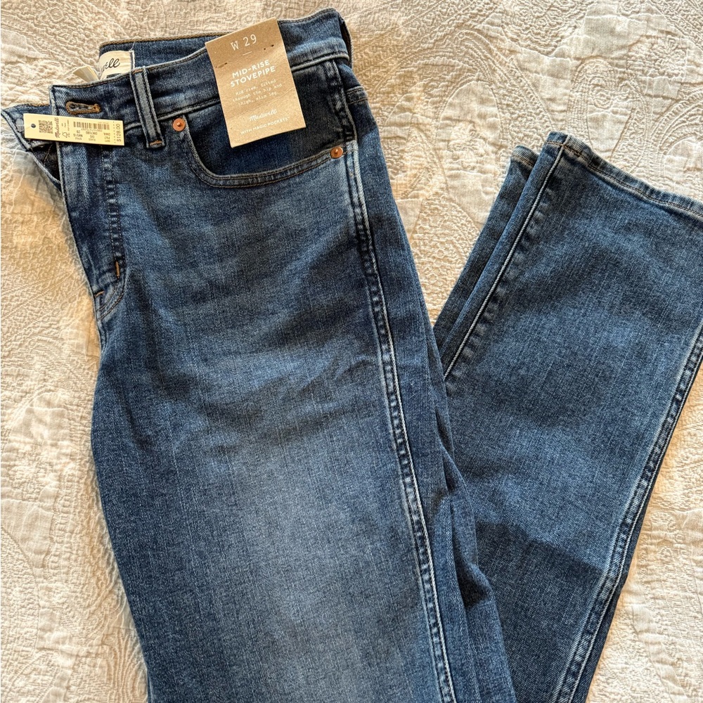 Madewell stovepipe jeans